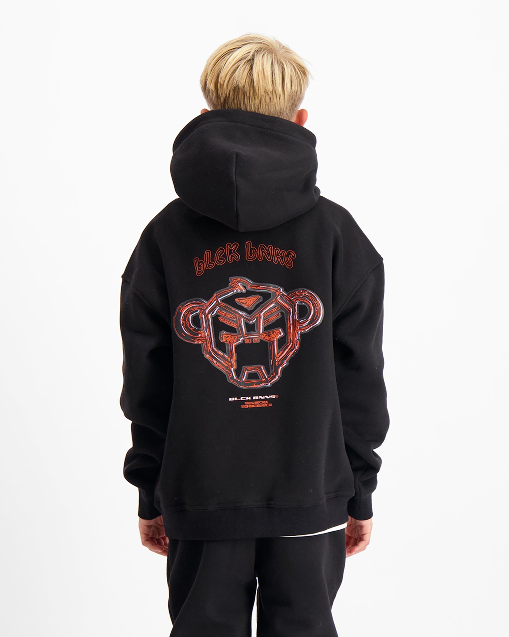 KIDS SKETCH SWEATSUIT | Zwart