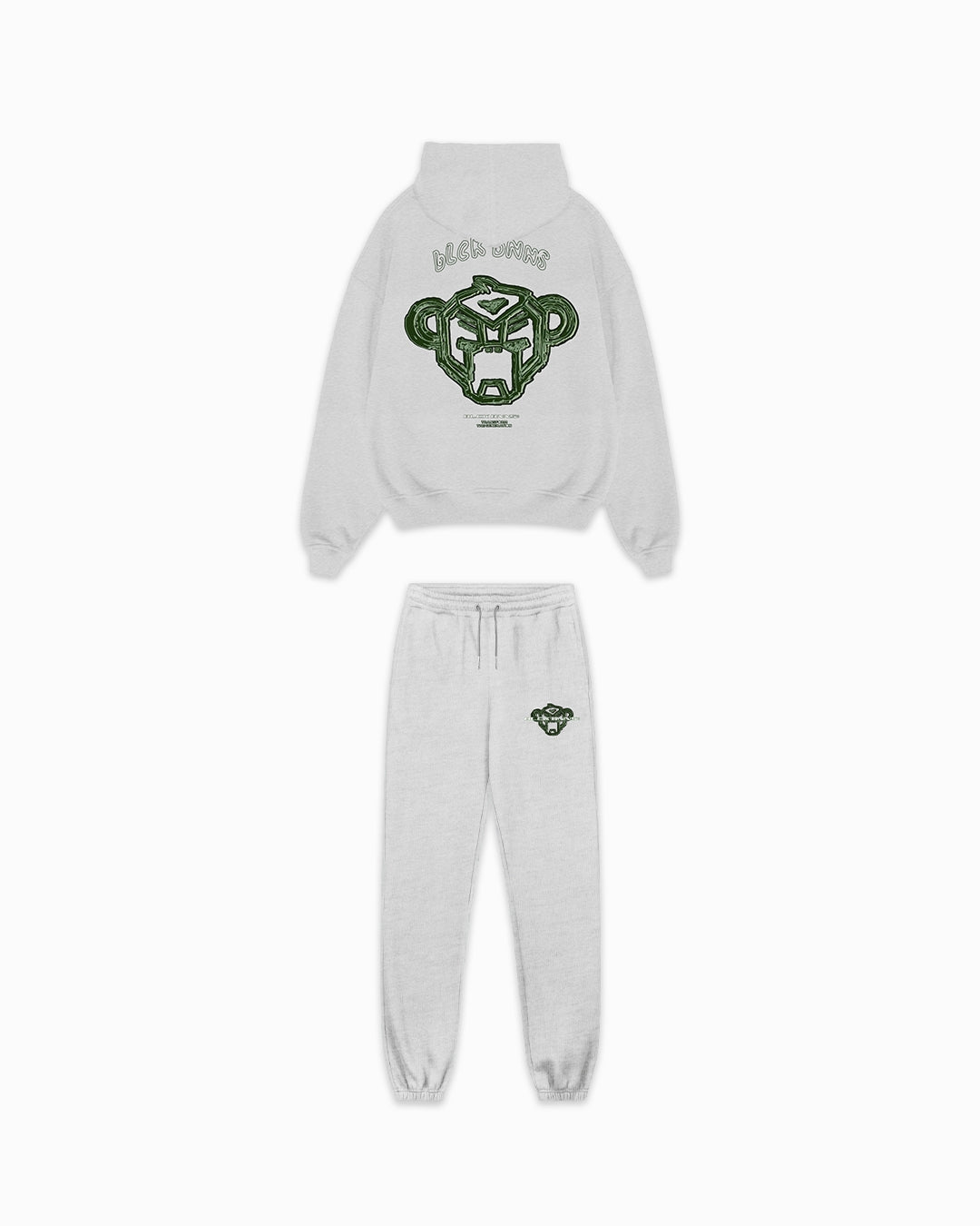 KIDS SKETCH SWEATSUIT | Grijs gemêleerd