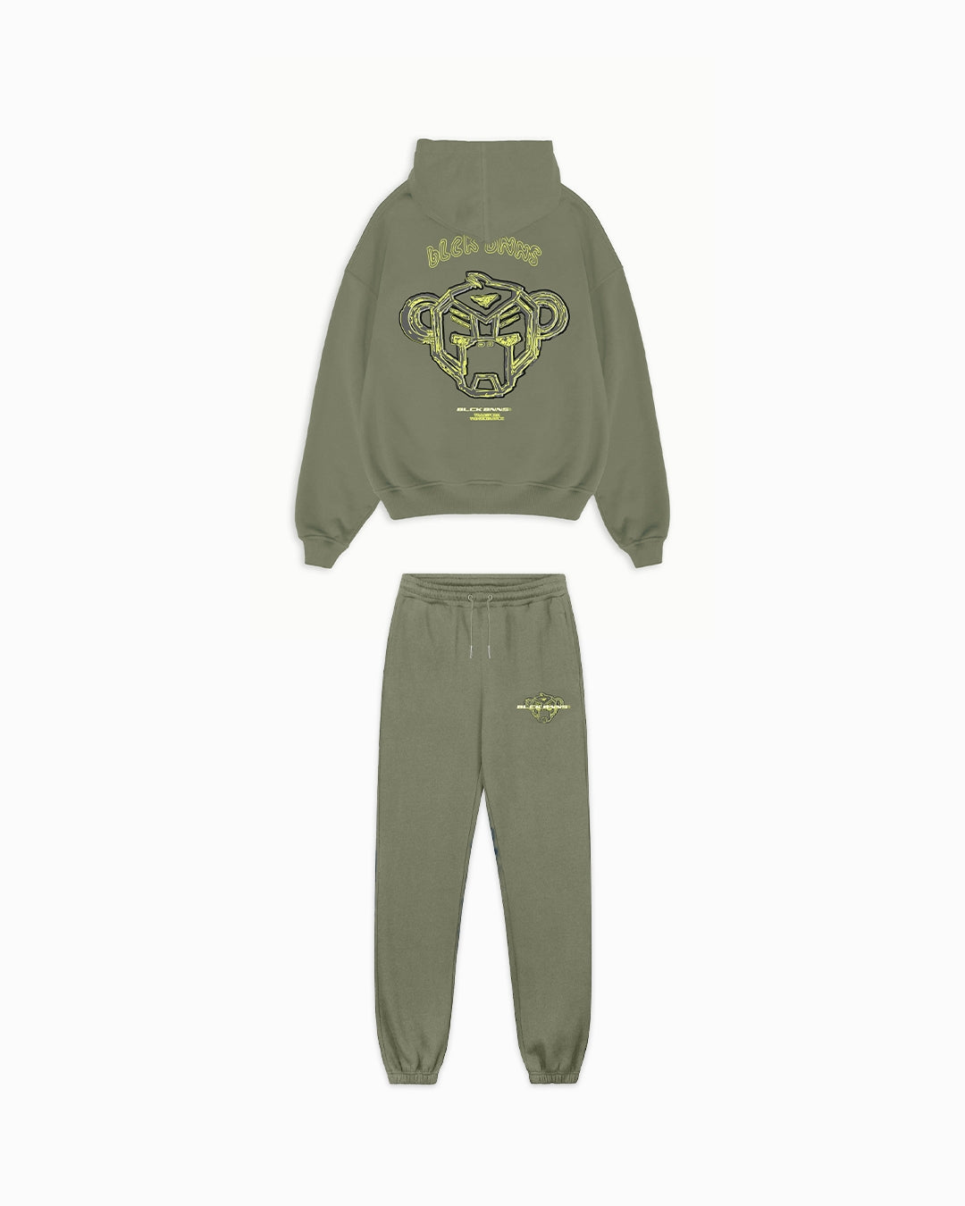 KIDS SKETCH SWEATSUIT | Groen