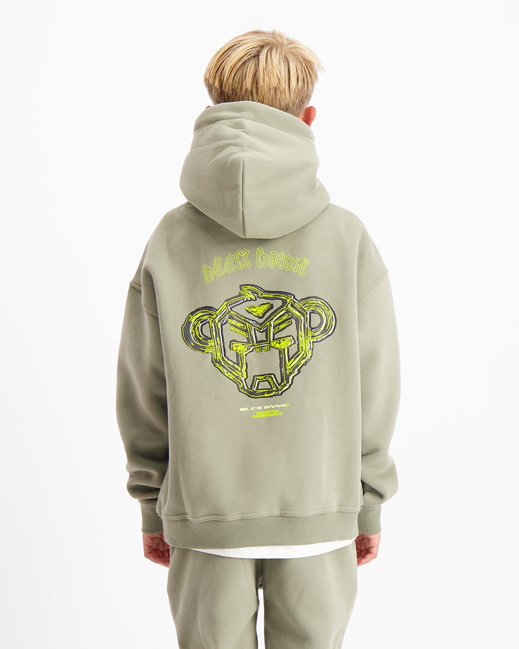 KIDS SKETCH SWEATSUIT | Groen