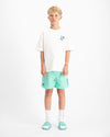 KIDS SPRAYED T-SHIRT | Wit
