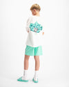 KIDS SPRAYED T-SHIRT | Wit