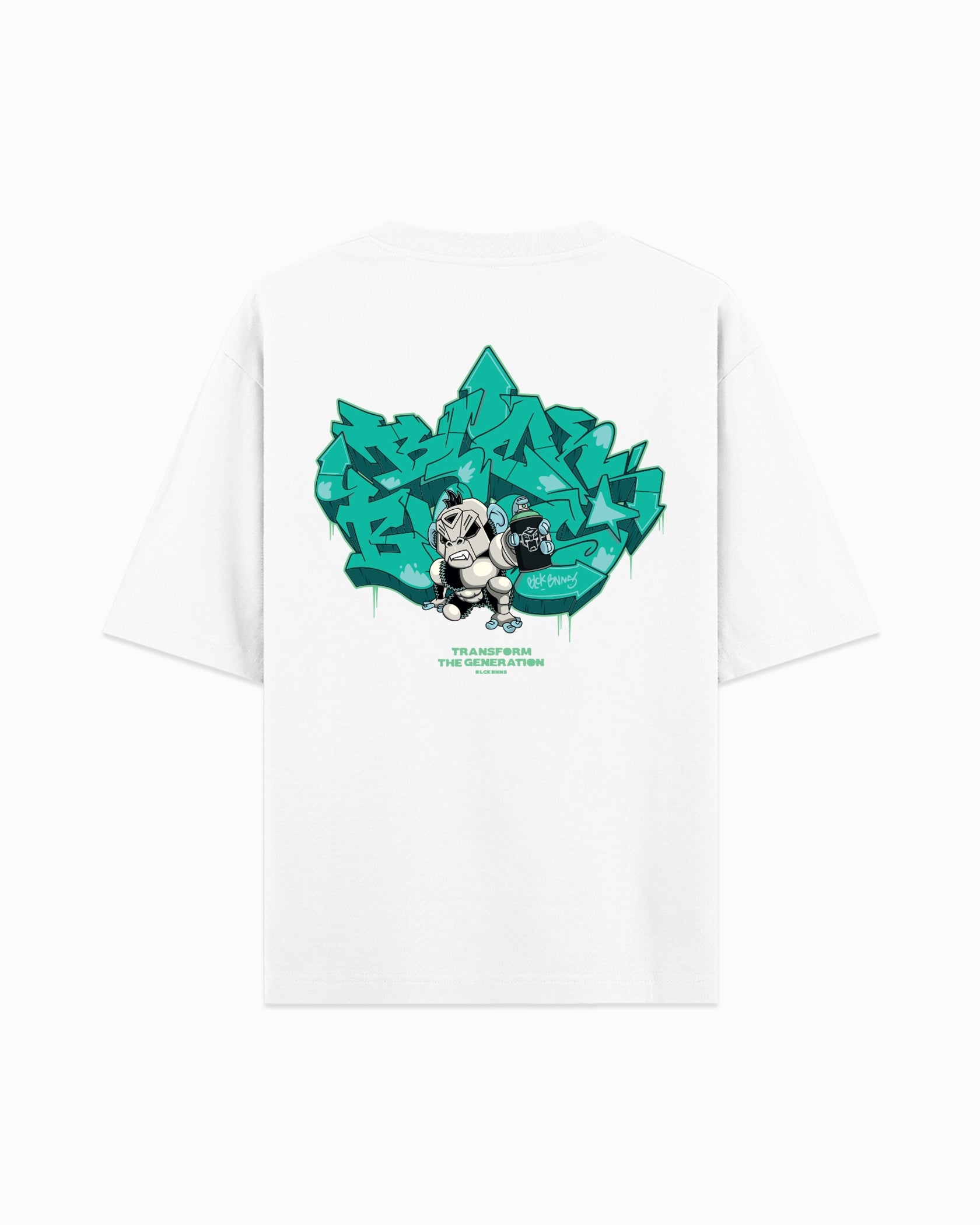 KIDS SPRAYED T-SHIRT | Wit