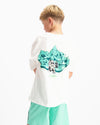 KIDS SPRAYED T-SHIRT | Wit