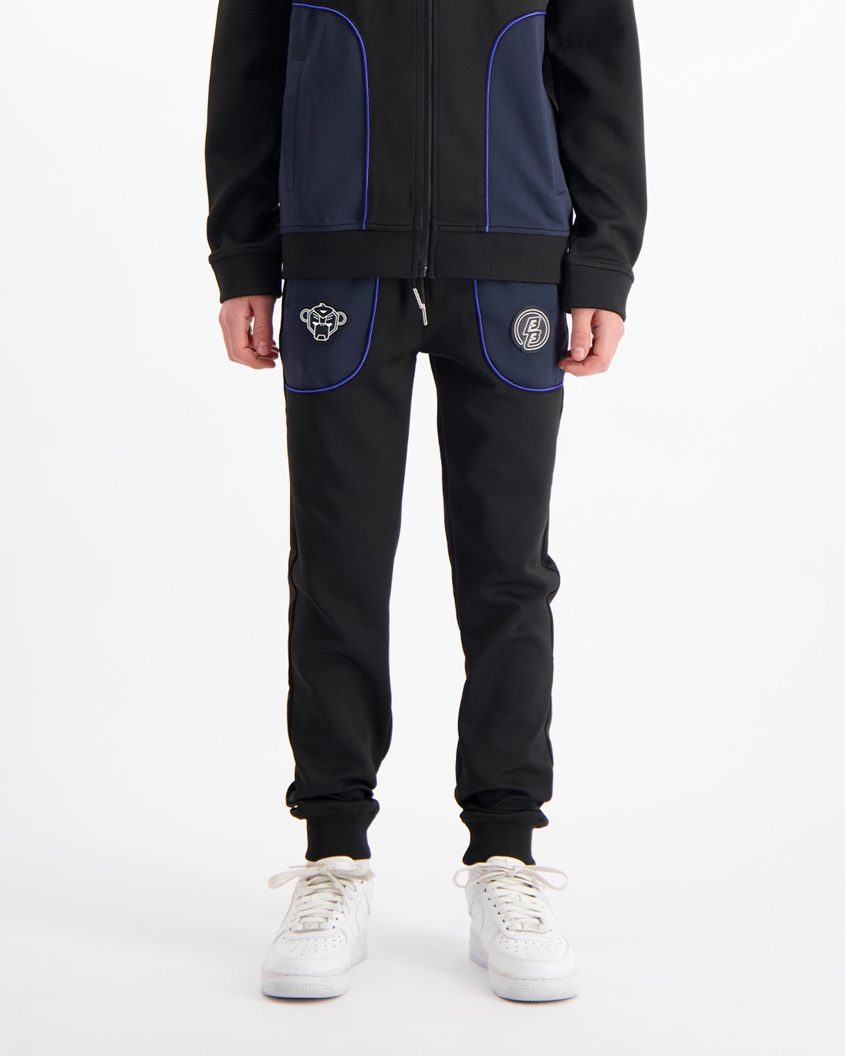 KIDS TEAR TRACKPANTS | Zwart