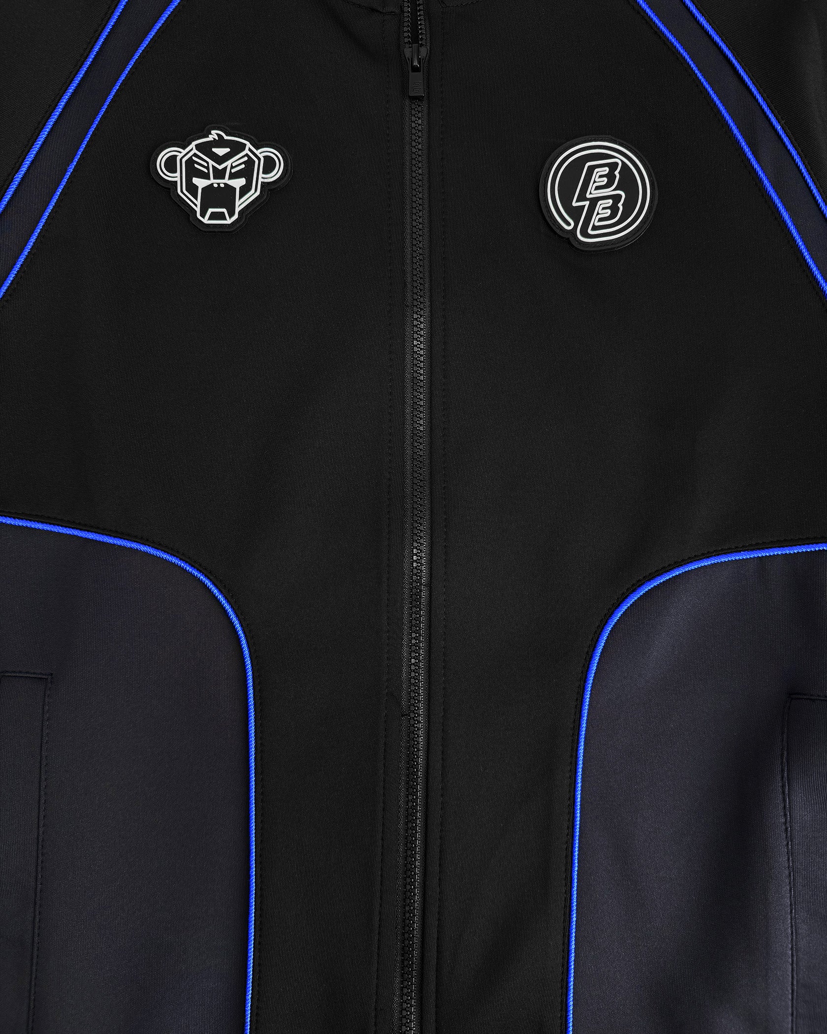 KIDS TEAR TRACKTOP | Zwart