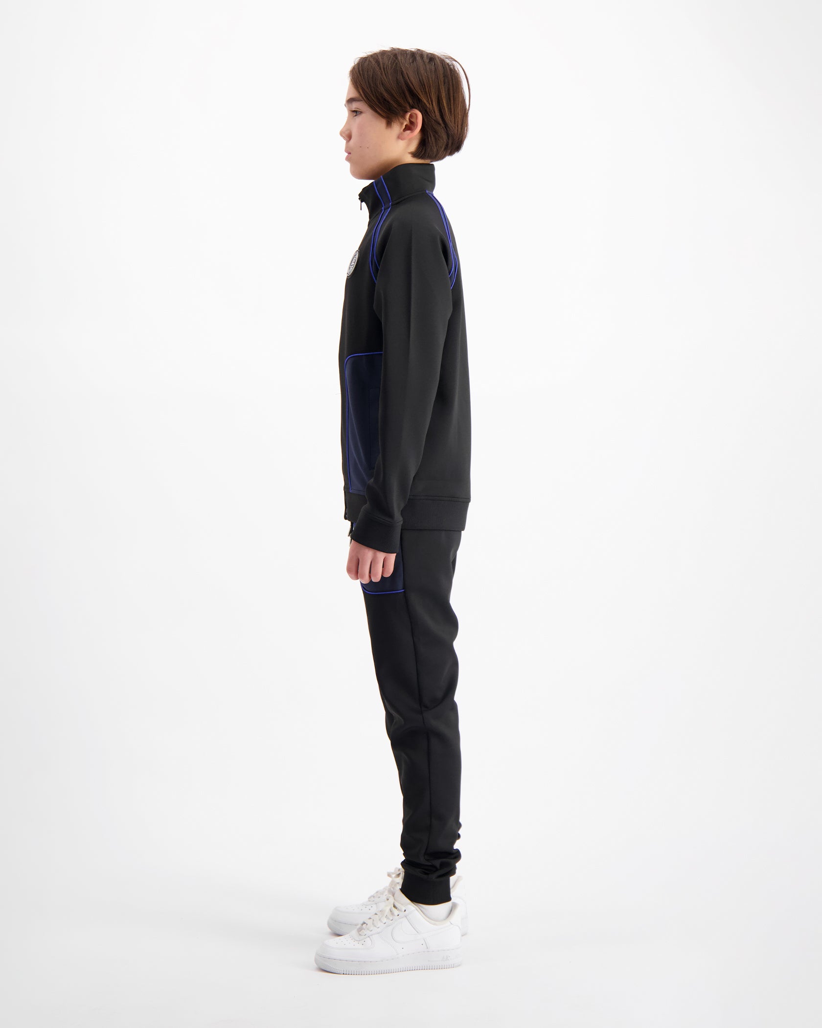 KIDS TEAR TRACKSUIT | Zwart