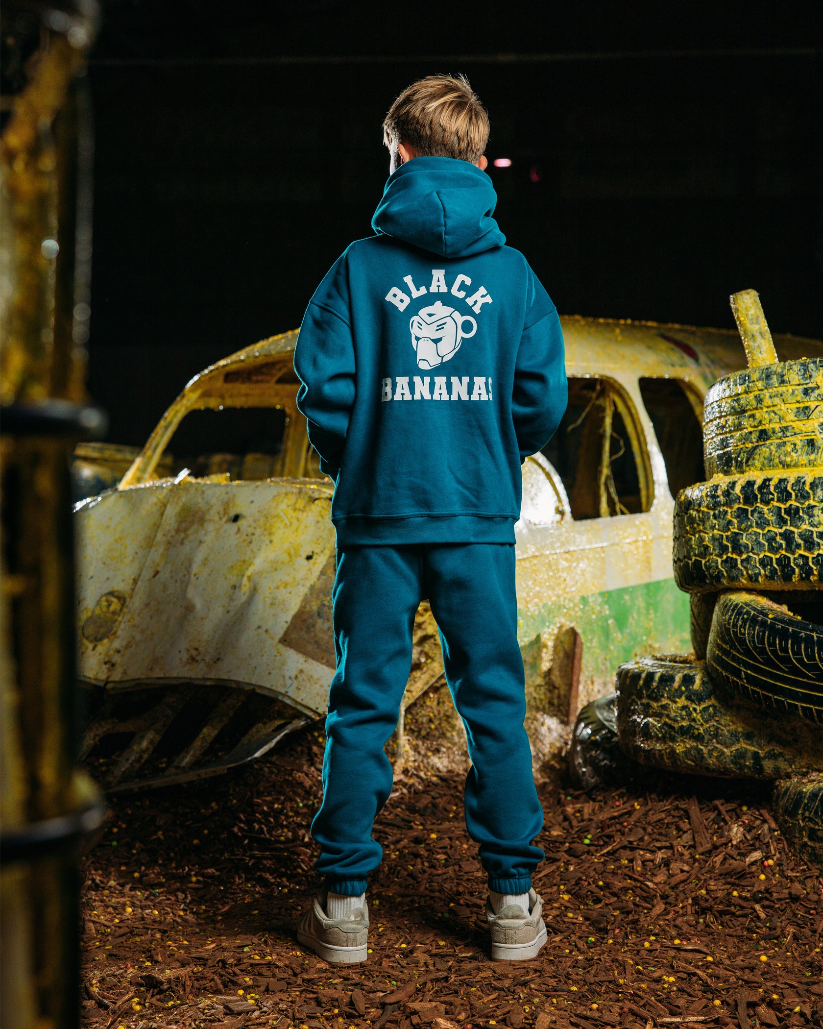KIDS VARSITY SWEATSUIT | Groen