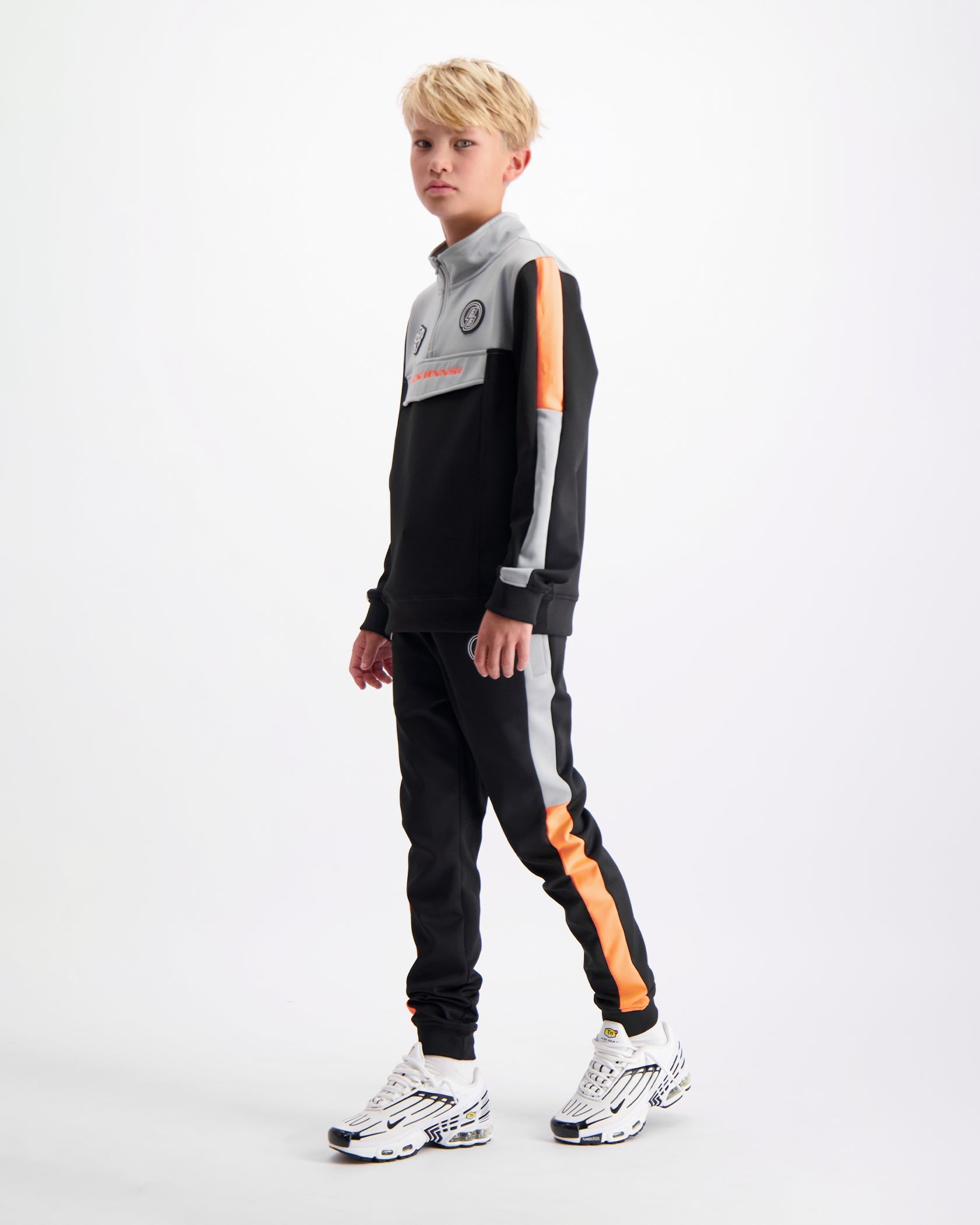 KIDS VICTORY TRACKSUIT | Zwart