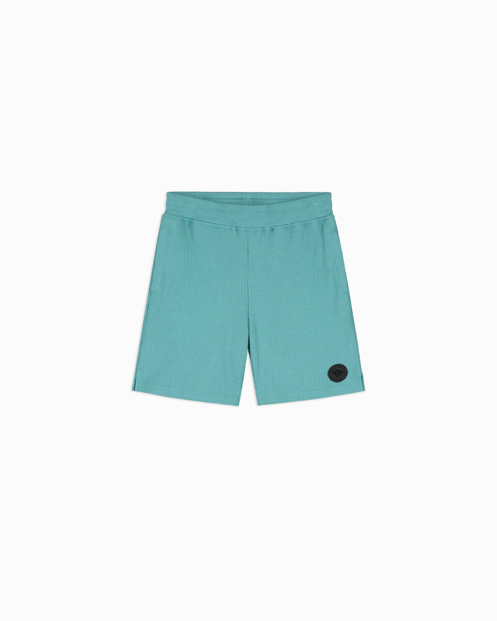 KIDS WAFFLE SHORTS | Groen