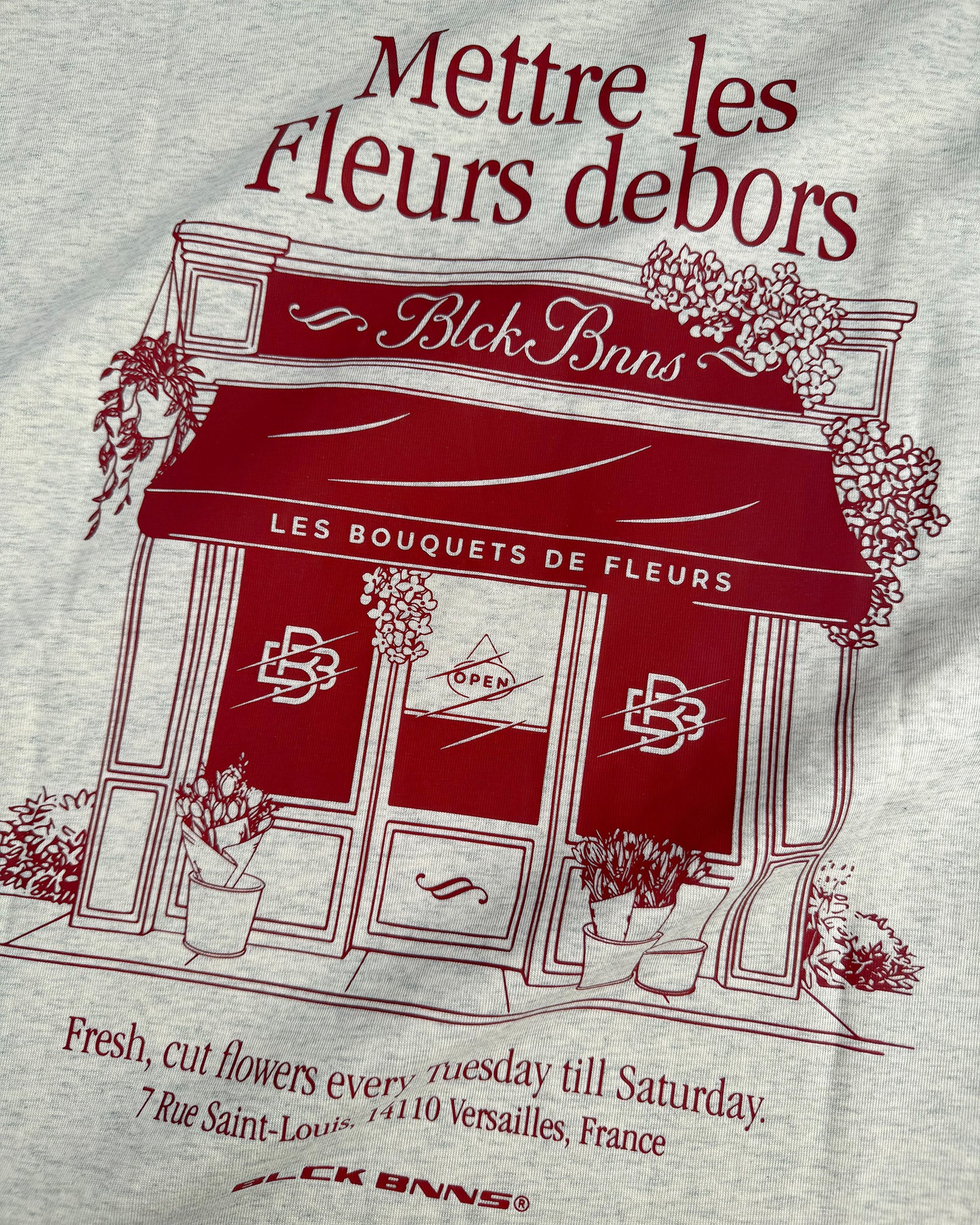 LES FLEURS T-SHIRT | Beige