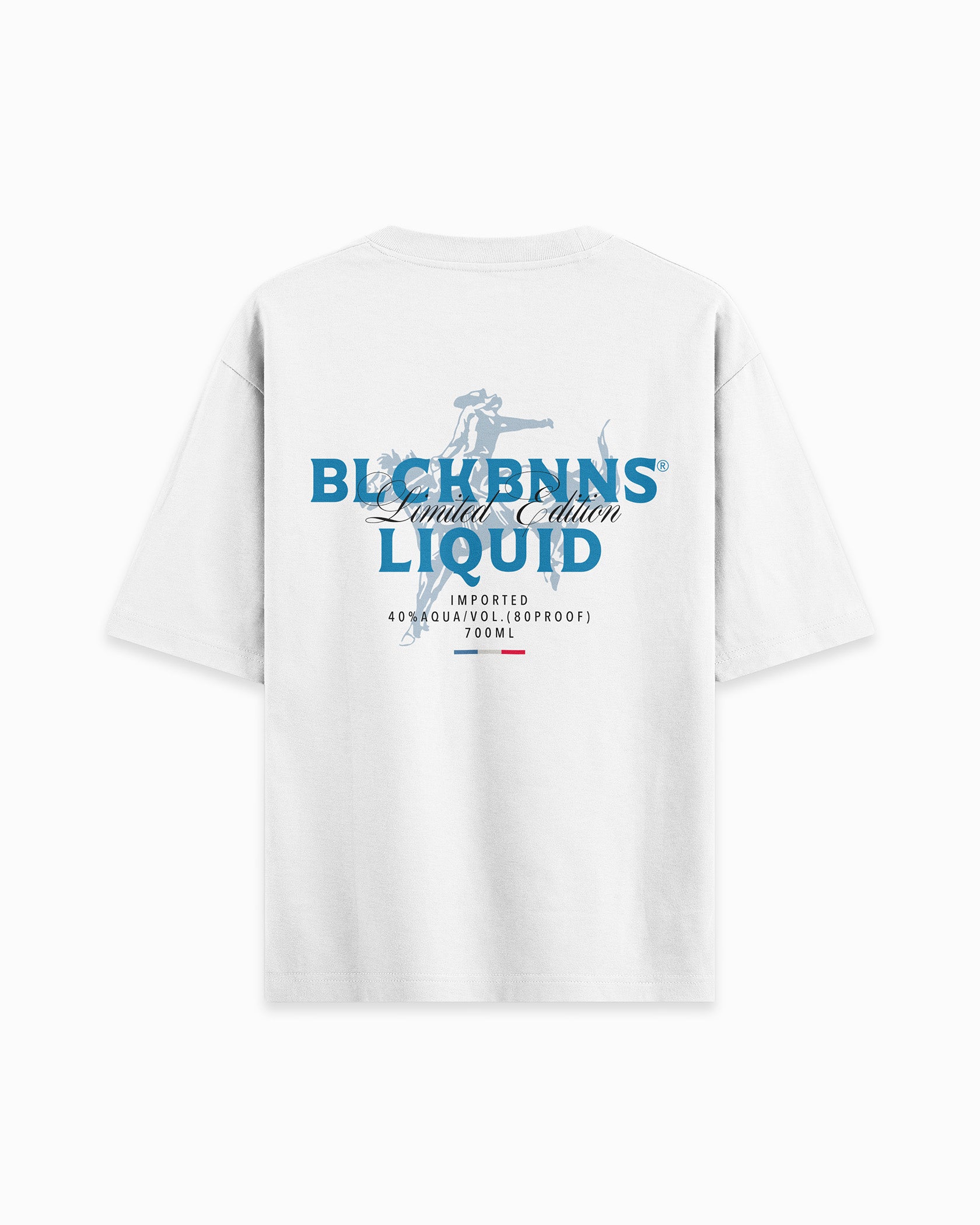 vloeibaar T-shirt | wit