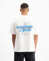 vloeibaar T-shirt | wit