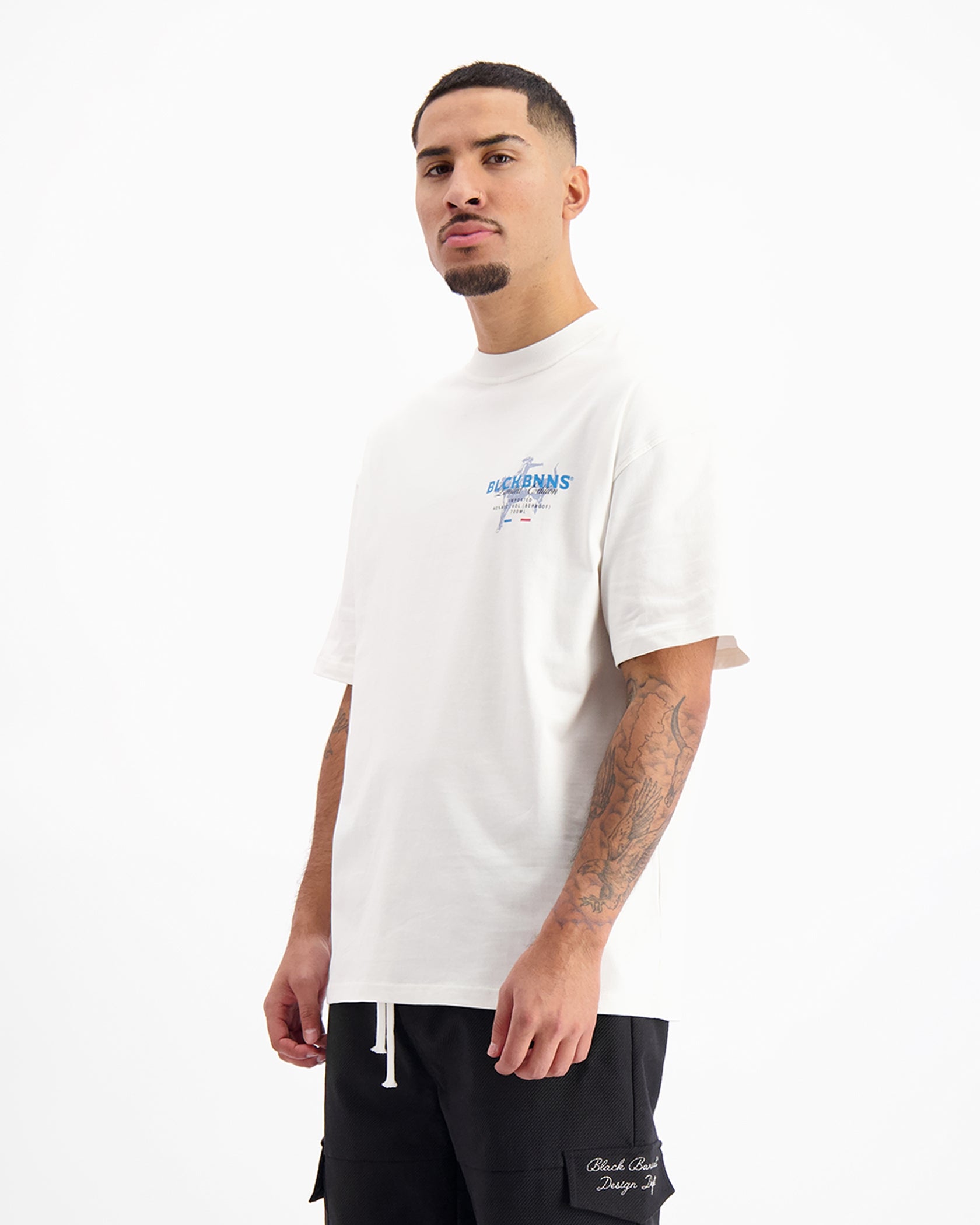 vloeibaar T-shirt | wit