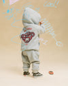 MC SKETCH SWEATSUIT | Grijs gemêleerd