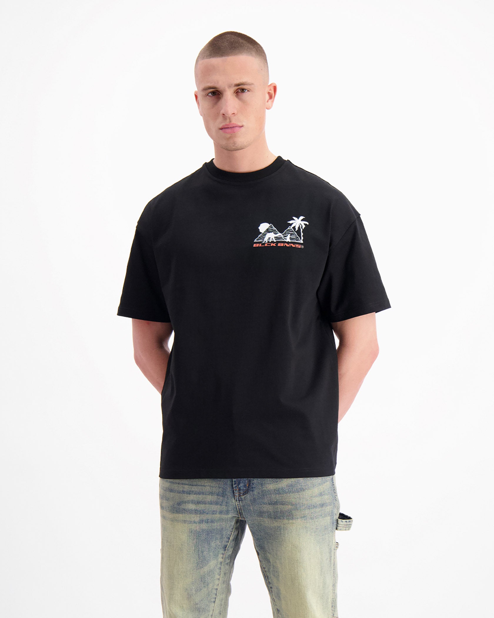MIRAGE T-SHIRT | Zwart