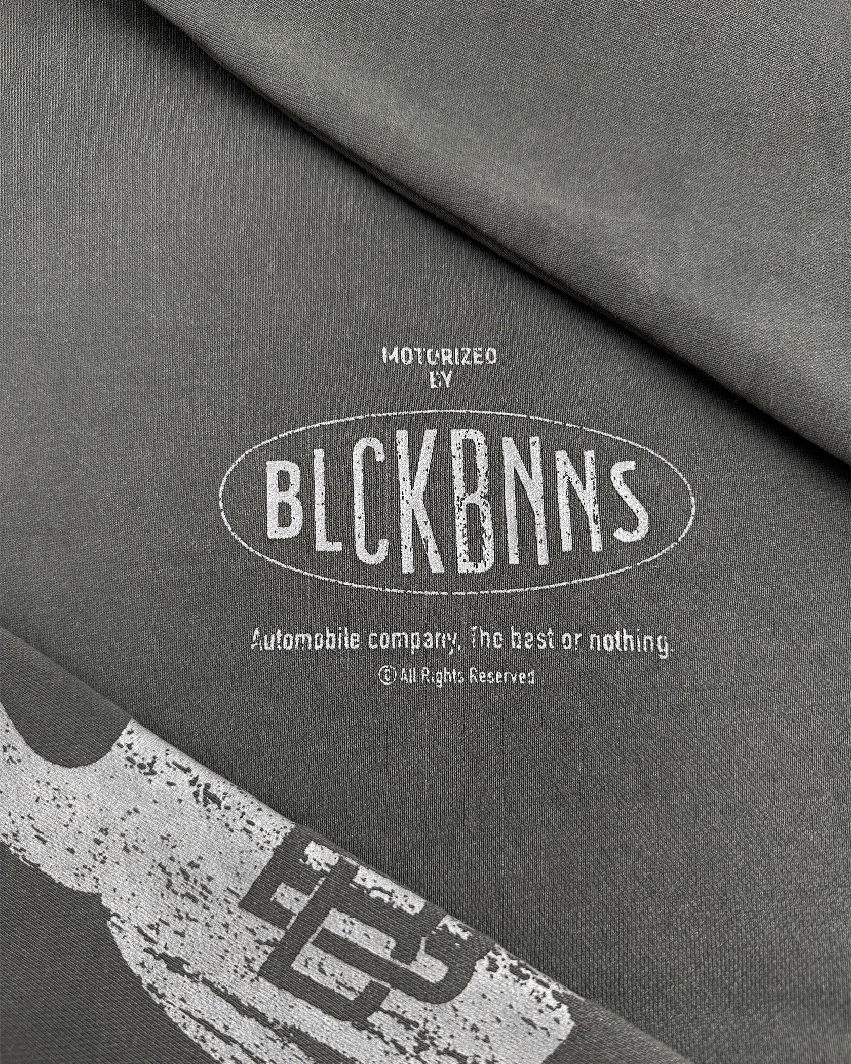 MONO FLAME HOODIE | Zwart