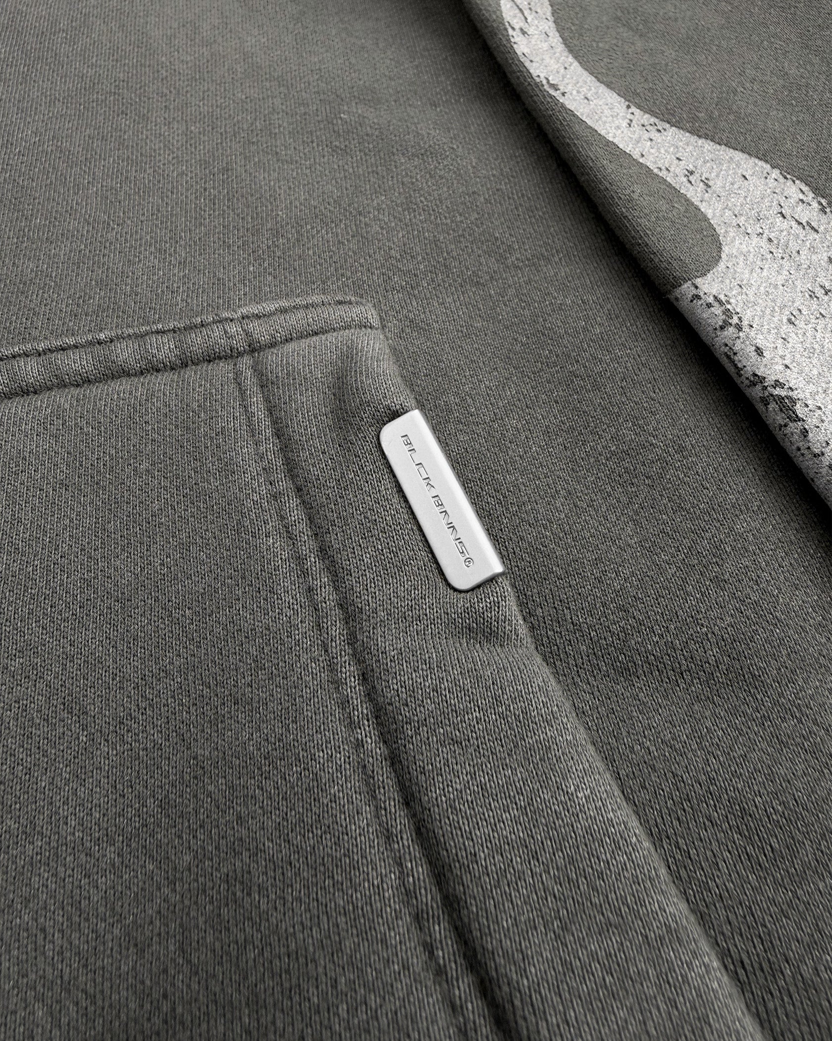 MONO FLAME HOODIE | Zwart