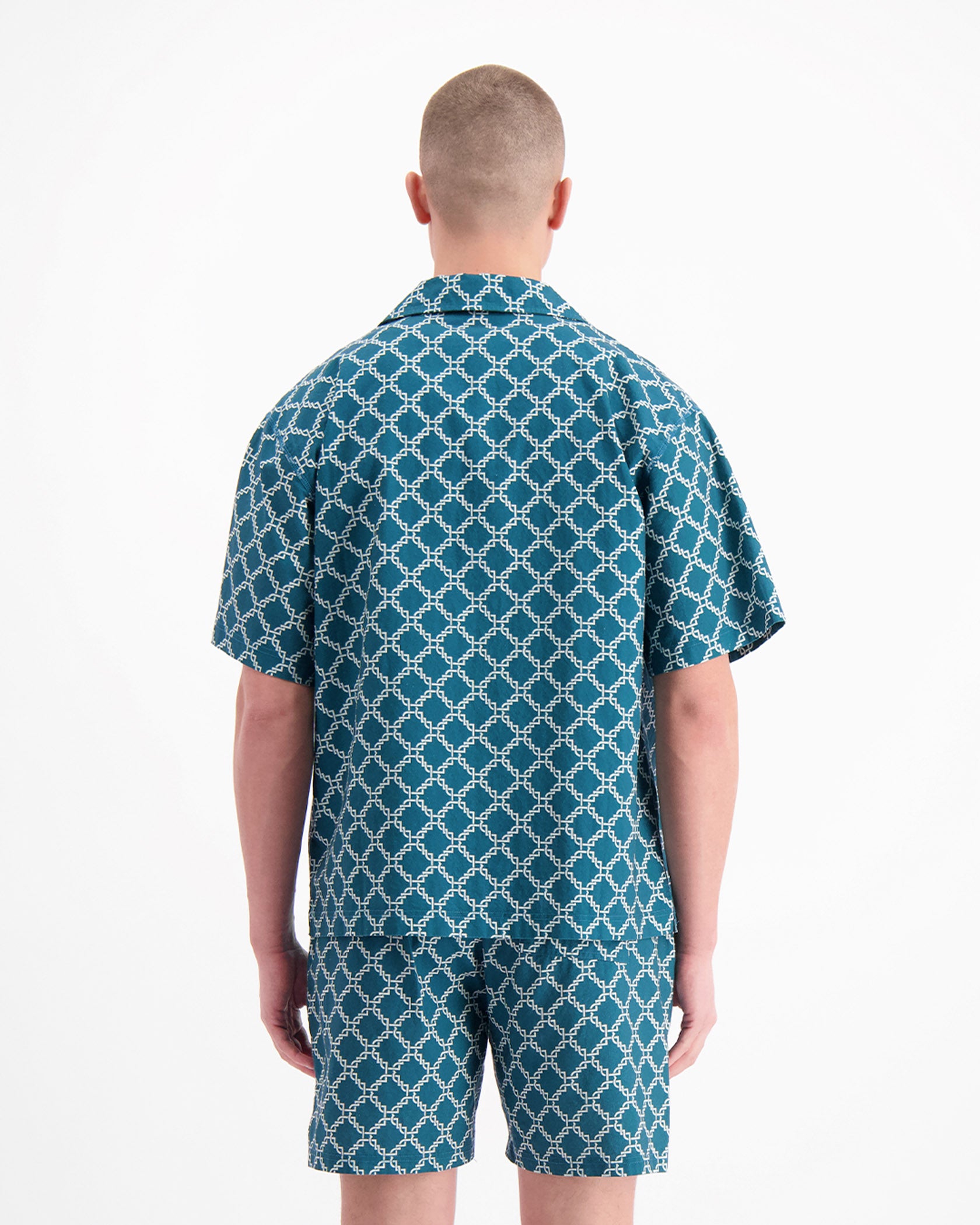 MONOGRAM SHIRT | Groen