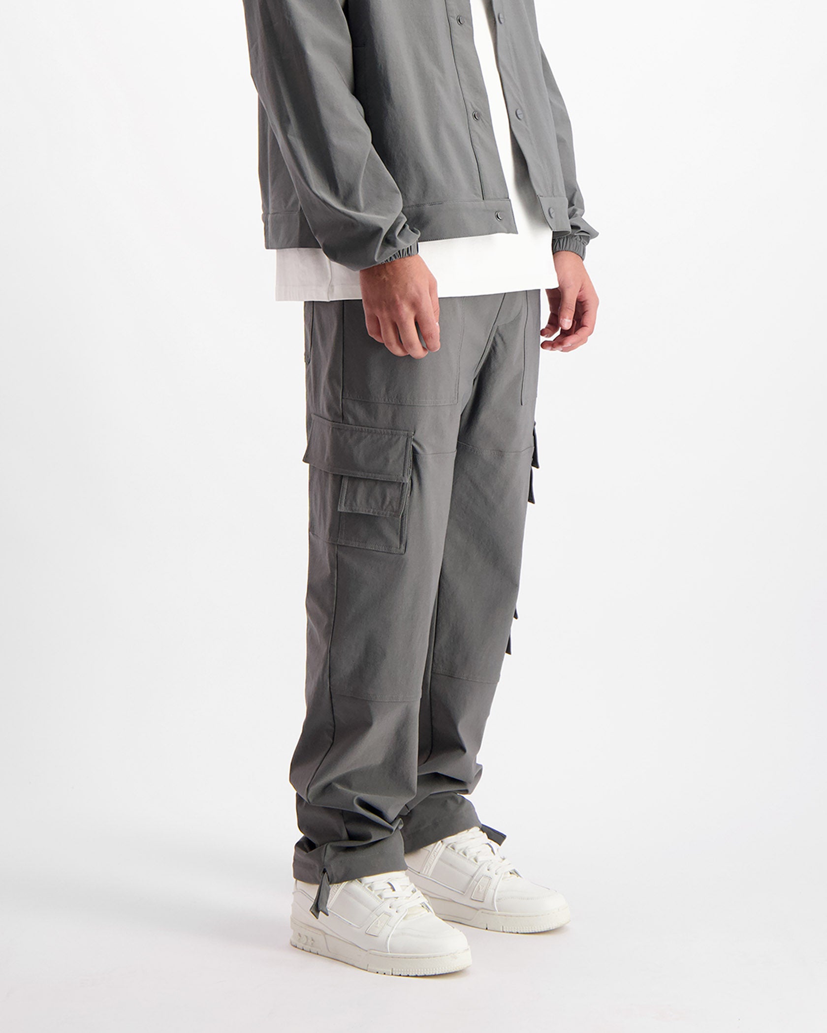 MONOGRAM TECH CARGO broek  | Charcoal