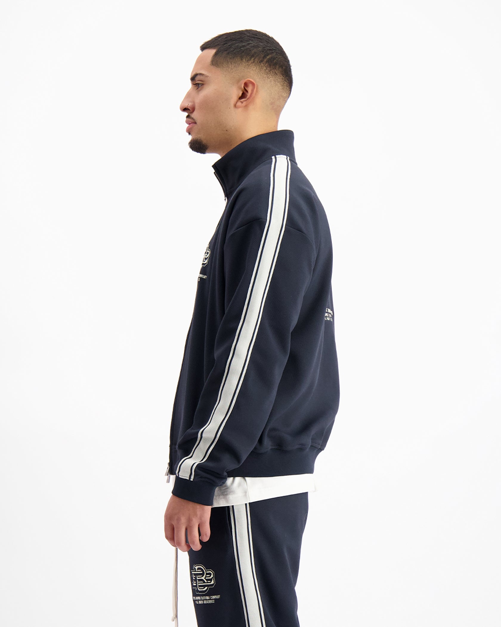 MONOGRAM TRACKTOP | Marine