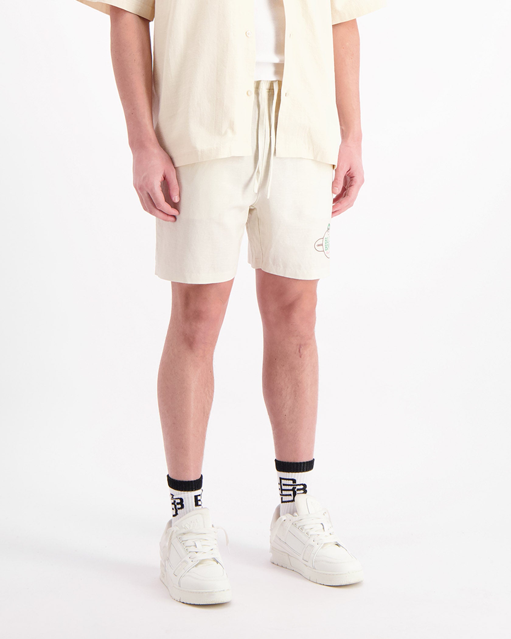 NOMAD LINNEN SHORTS | Zand