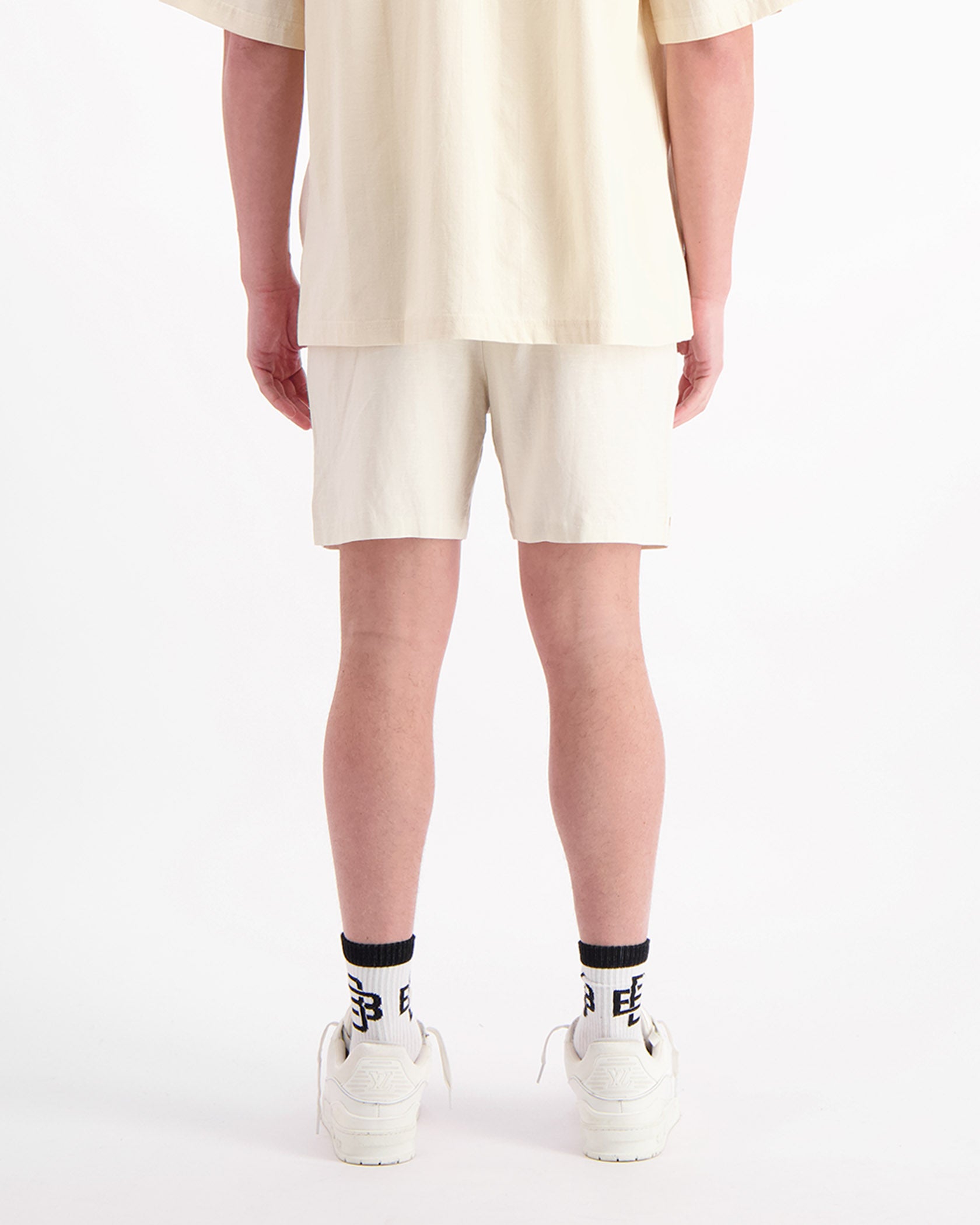 NOMAD LINNEN SHORTS | Zand
