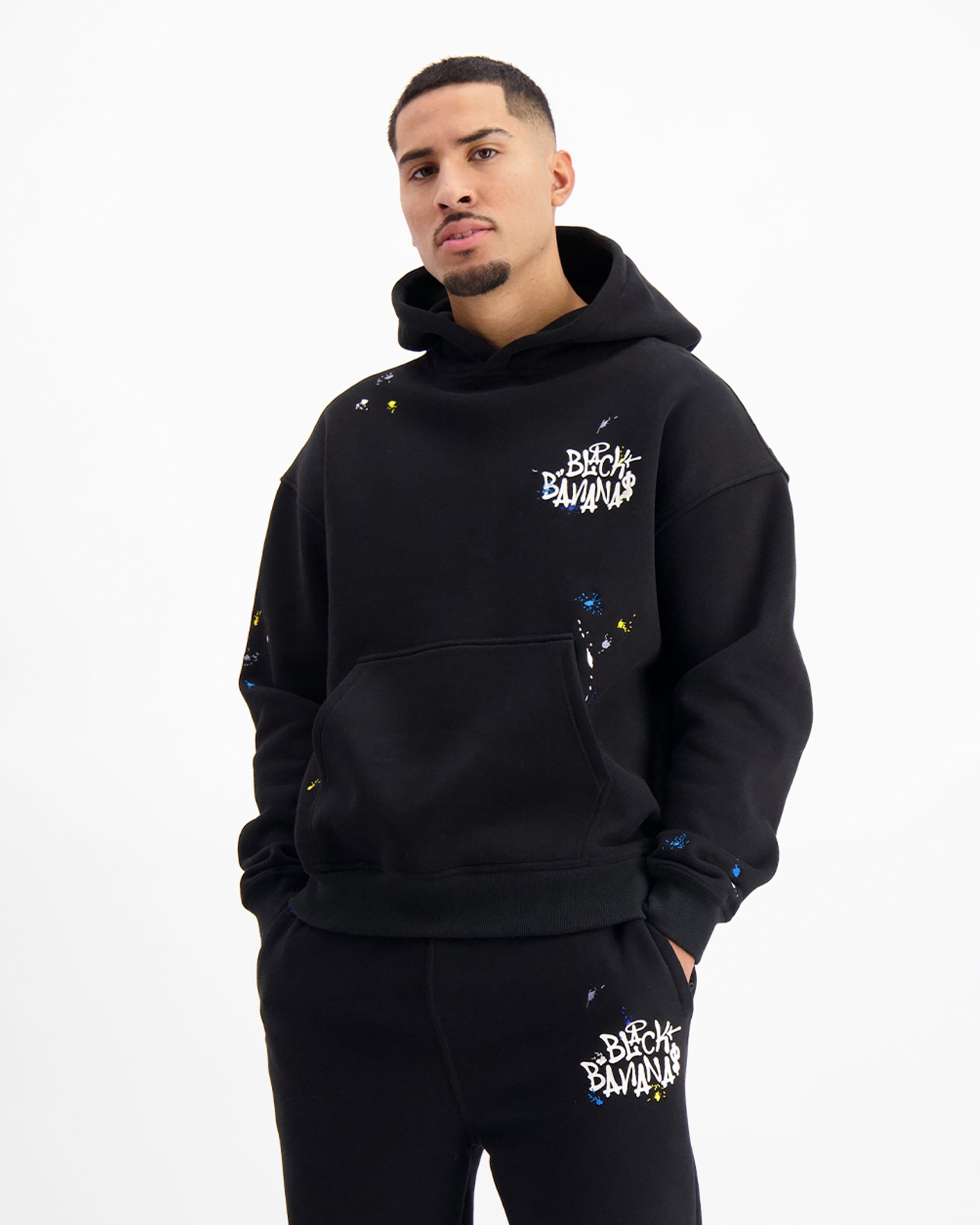 PAINTER HOODIE | Zwart