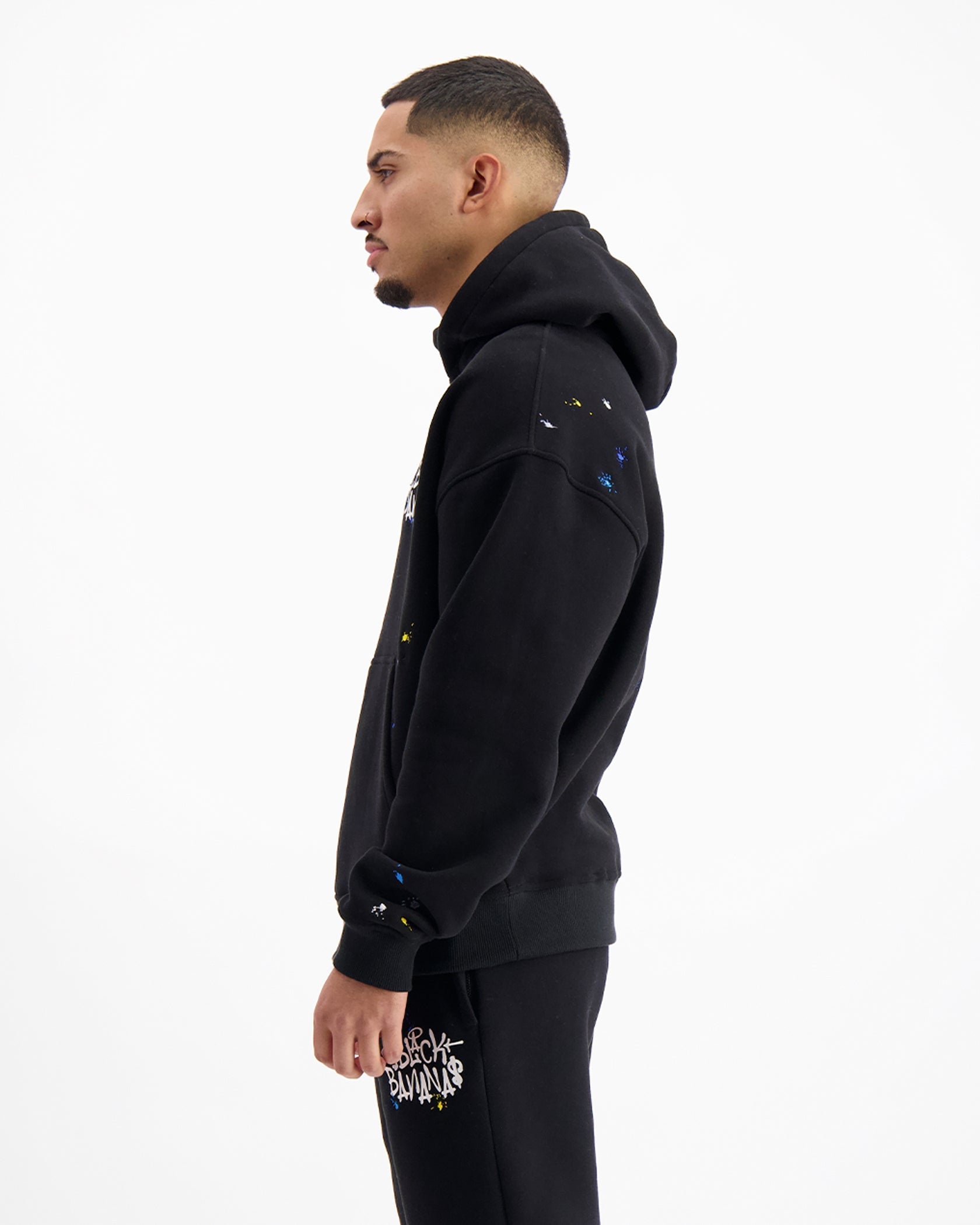 PAINTER HOODIE | Zwart
