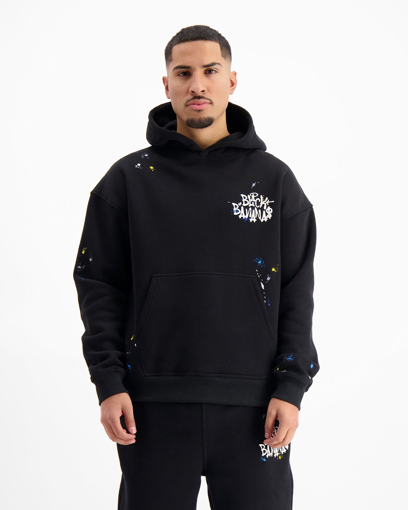 PAINTER HOODIE | Zwart
