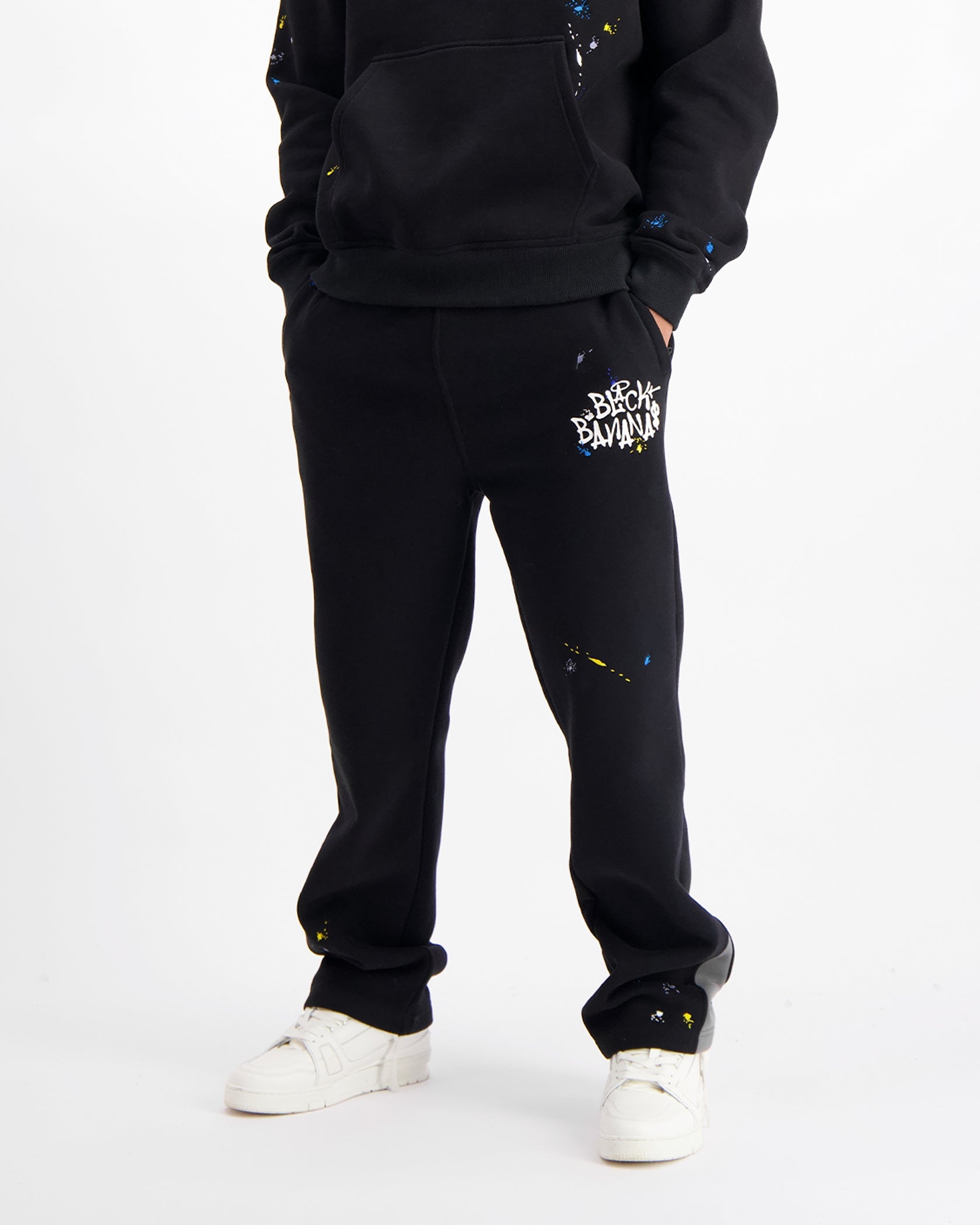 PAINTER SWEATPANTS | Zwart