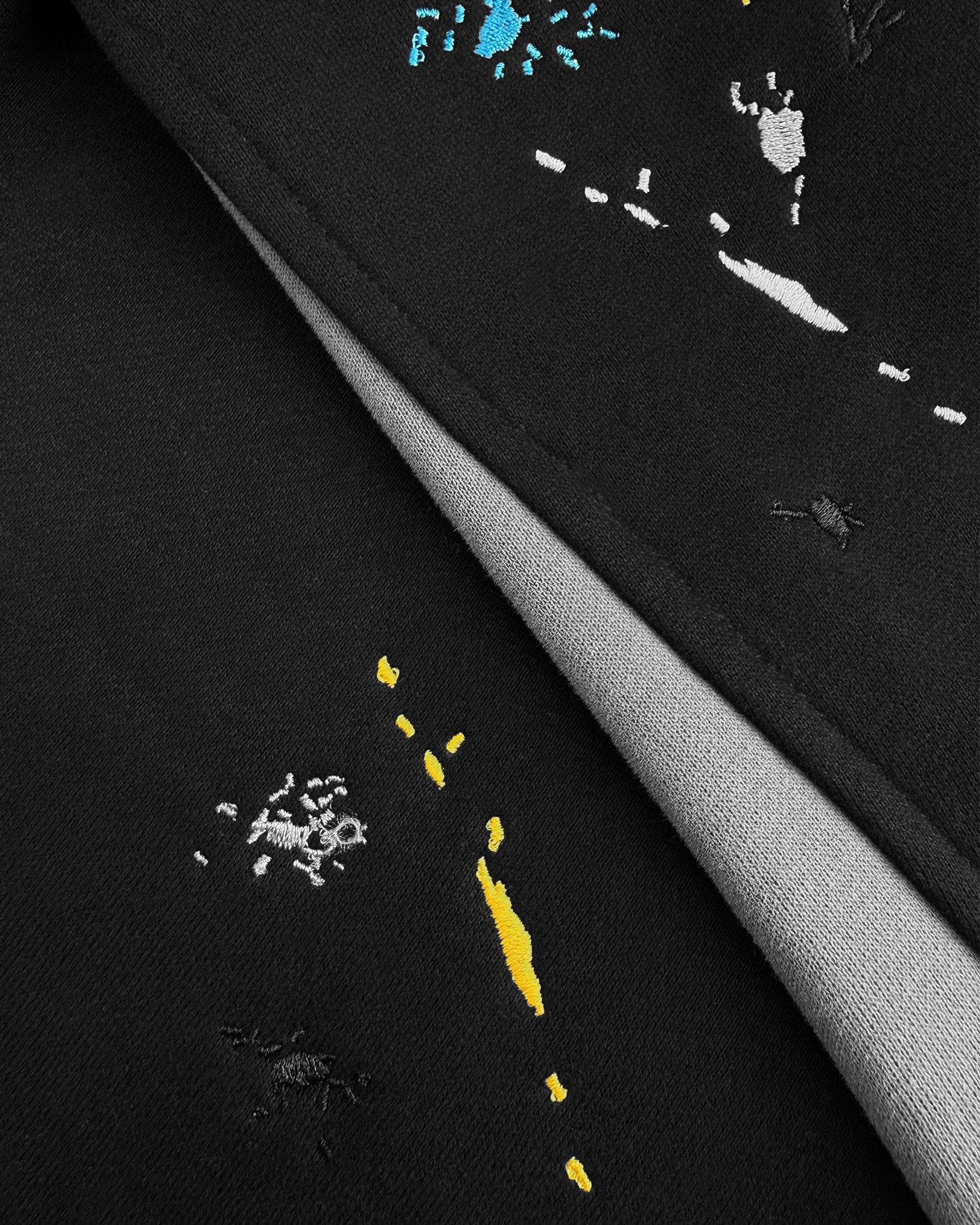 PAINTER SWEATPANTS | Zwart