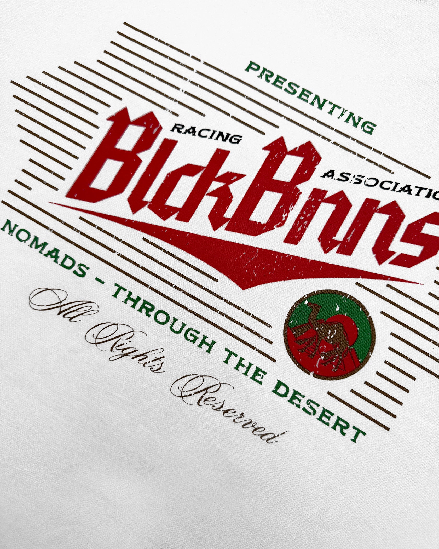 RACING ASSOCIATION T-SHIRT | Wit