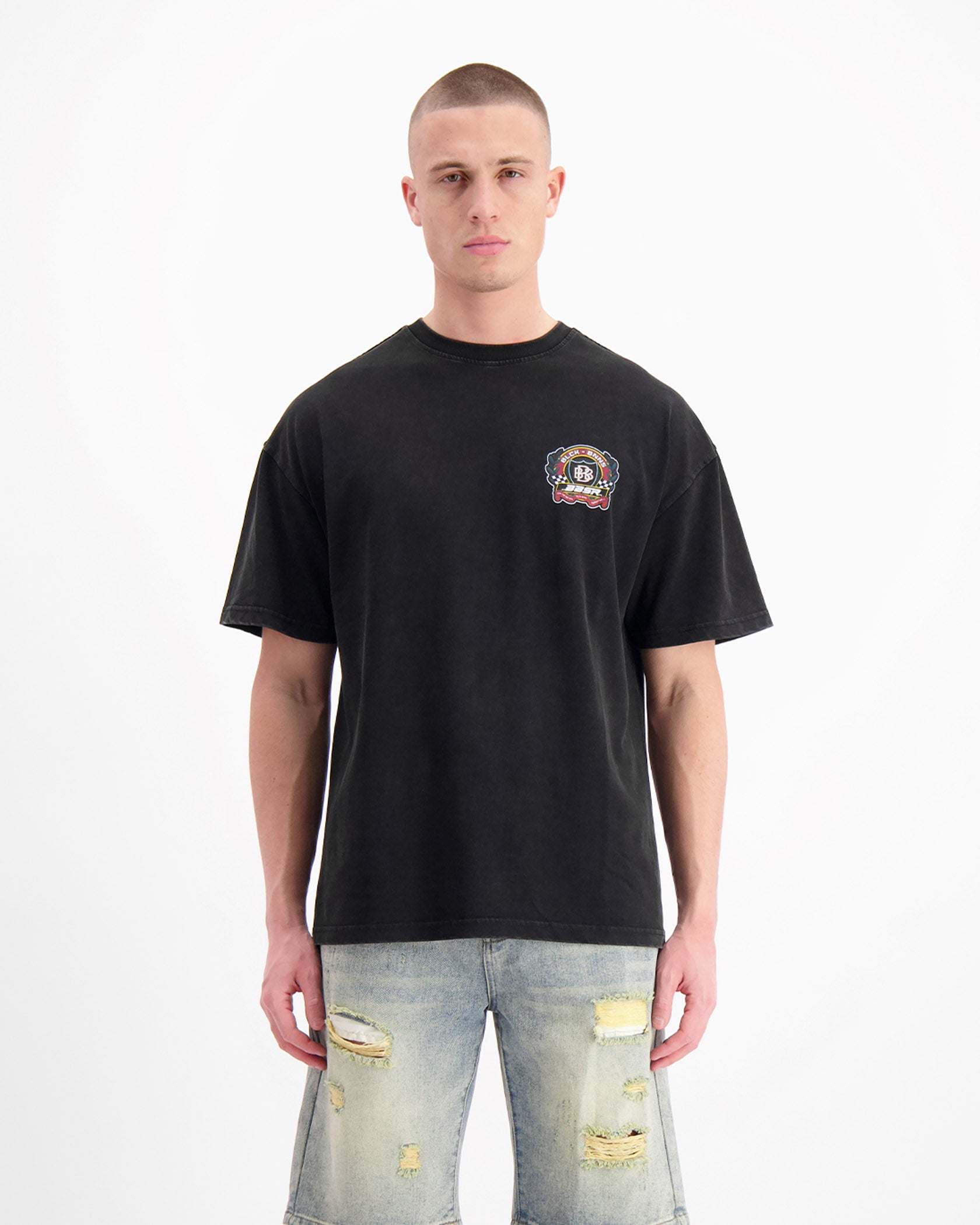 RALLY T-SHIRT | Zwart