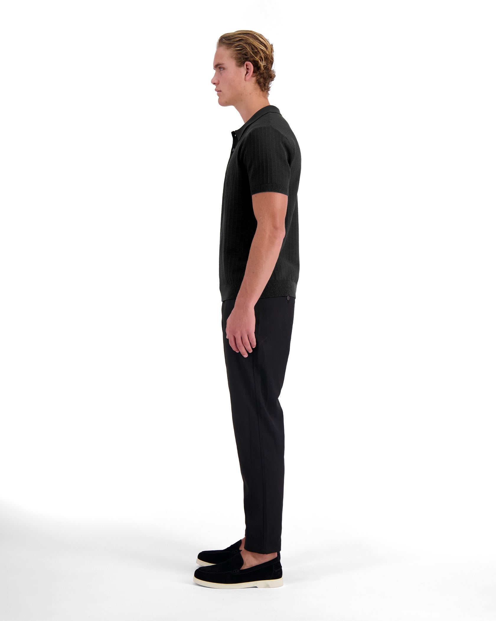 POLO Ribbelsteek Zwart