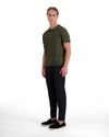 POLO met ribbels groen