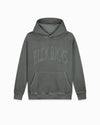 RIPPED ARCH HOODIE | Zwart gewassen