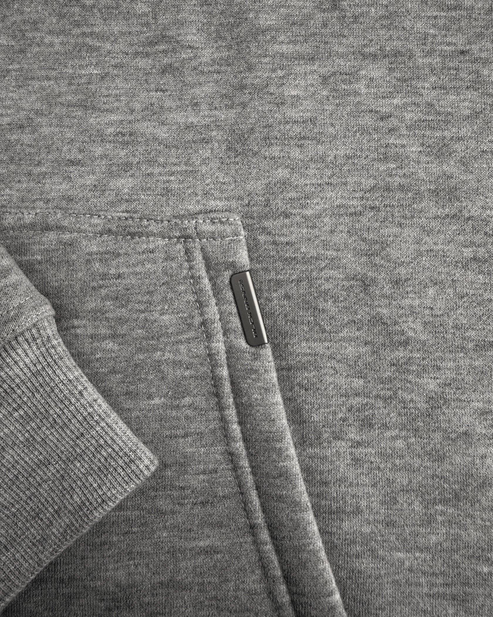 RIPPED MONOGRAM SWEATSUIT | Grijs gemêleerd