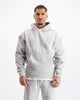 RIPPED MONOGRAM HOODIE | Grijs