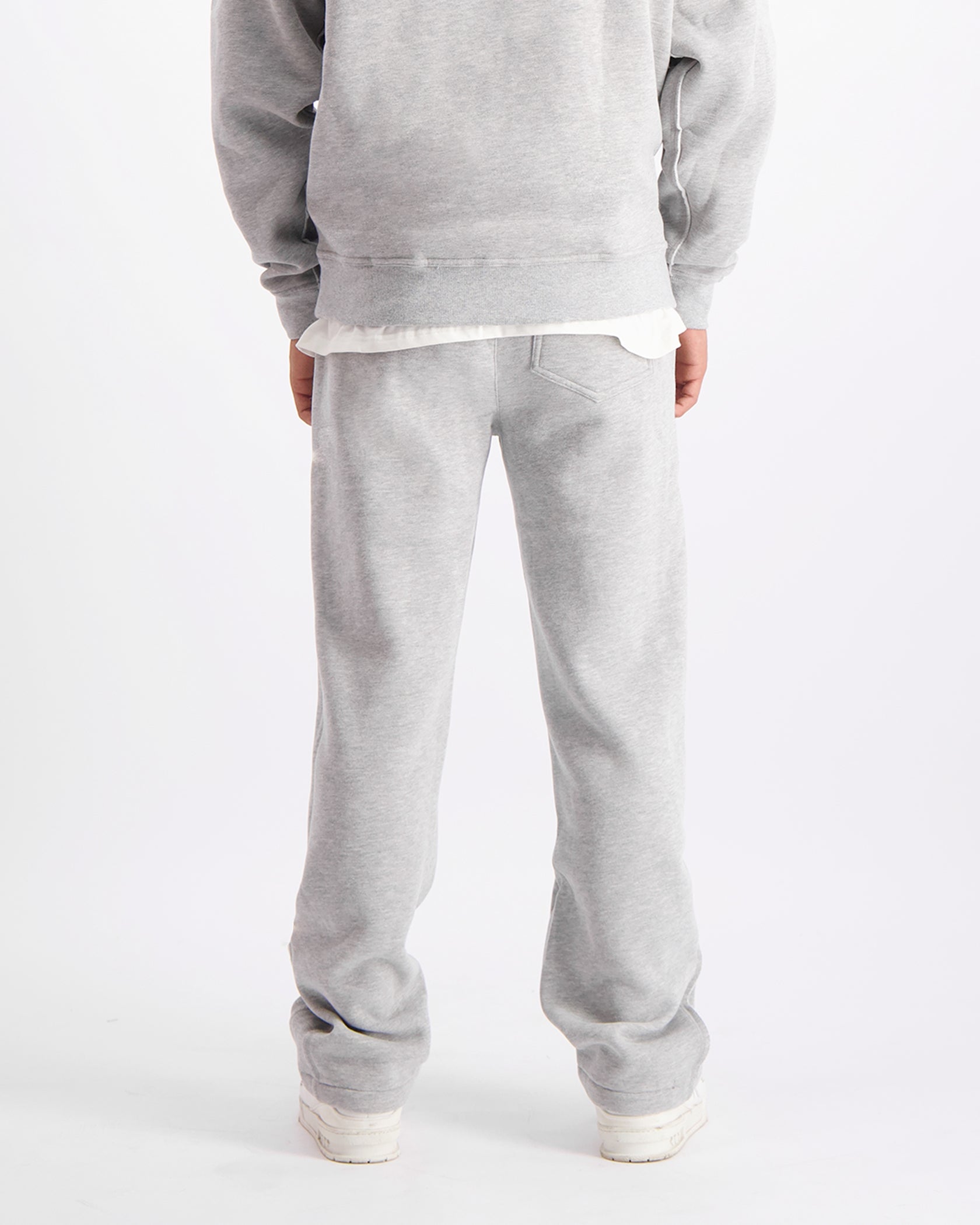 RIPPED MONOGRAM SWEATPANTS | Grijs