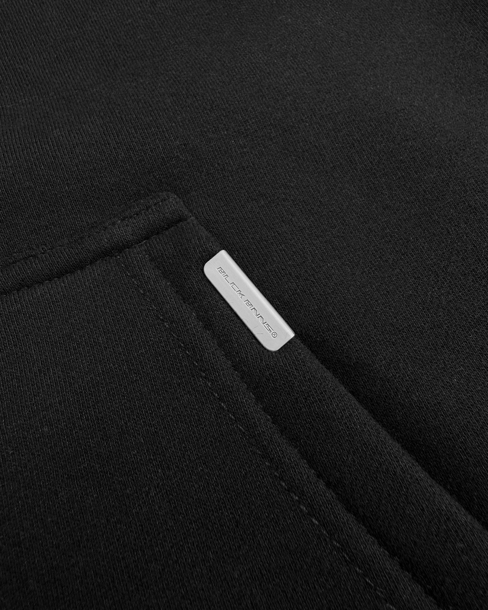 RIPPED ZIP HOODIE | Zwart