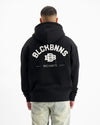 RIPPED ZIP HOODIE | Zwart