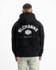 RIPPED ZIP HOODIE | Zwart