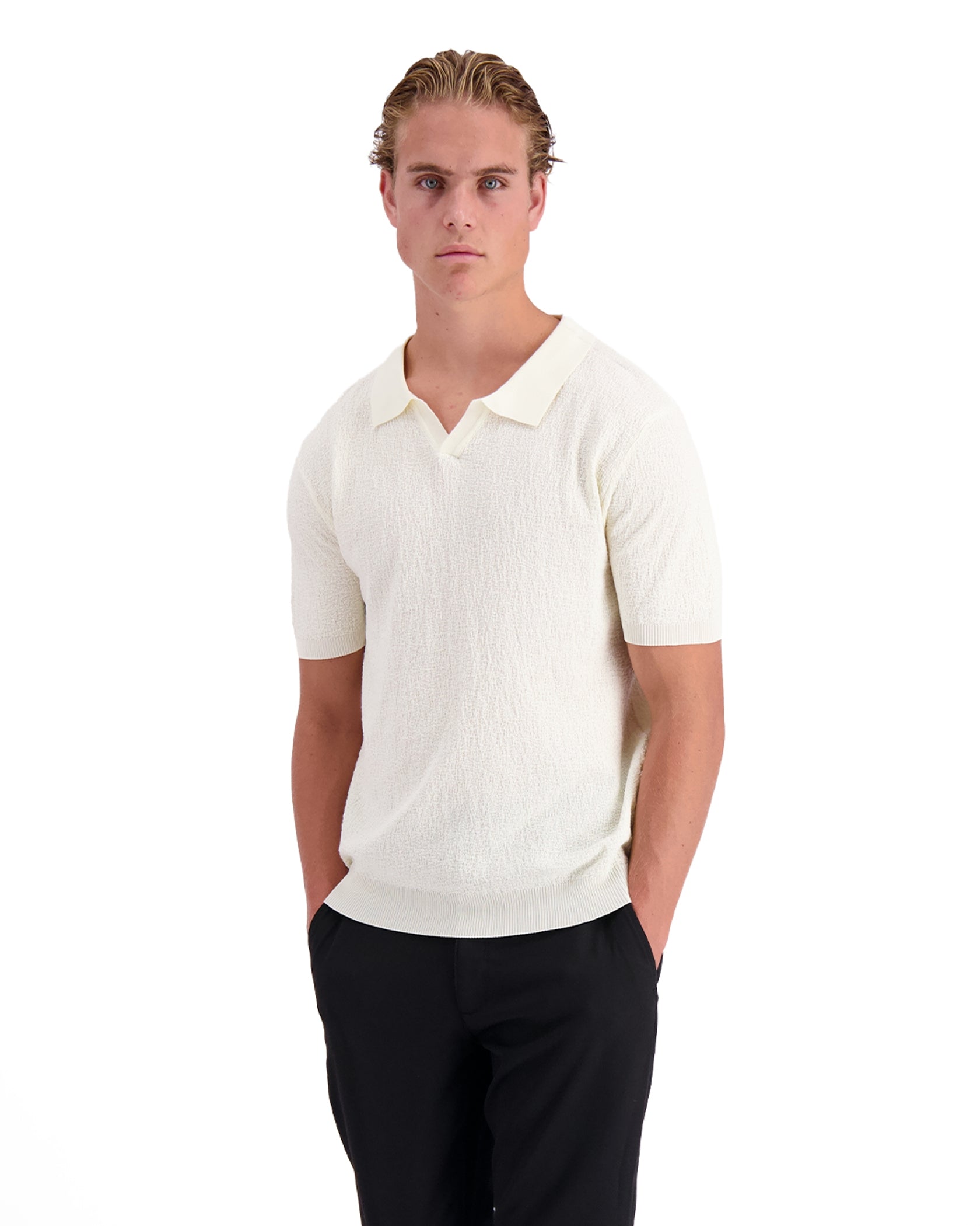 SOFT TOUCH POLO Off White