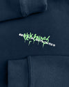 KIDS SPRAYED HOODIE | Navy