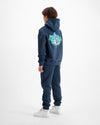 KIDS SPRAYED SWEATSUIT | Marine