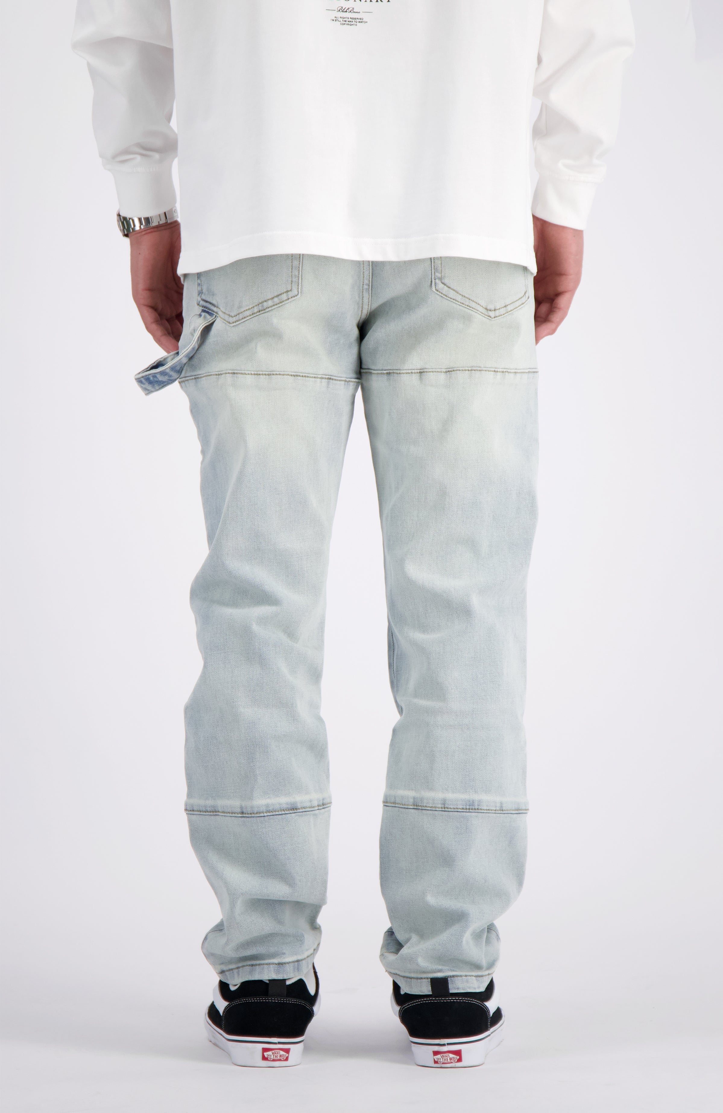 STRAIGHT CARPENTER DENIM | Blauw