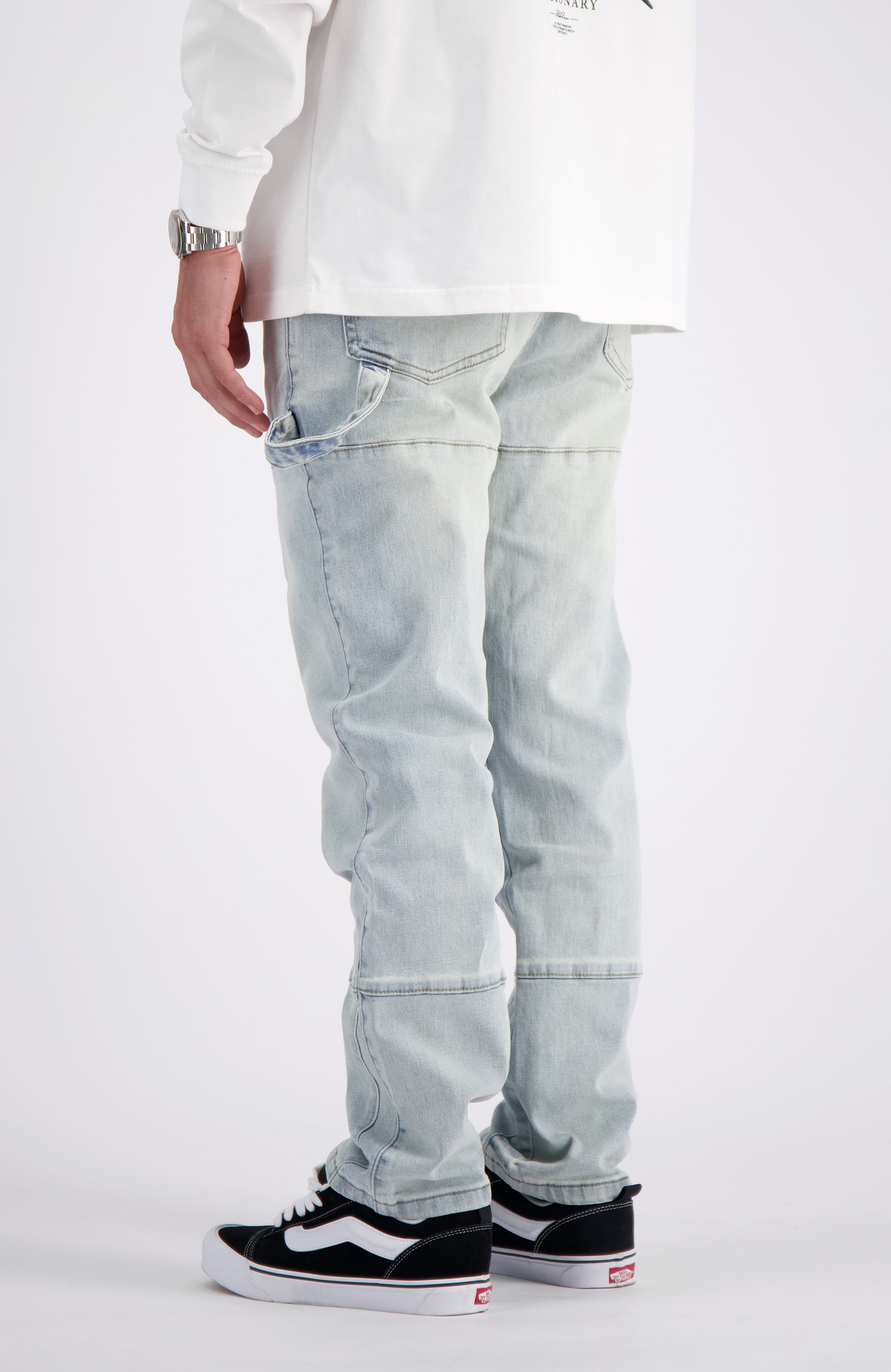 STRAIGHT CARPENTER DENIM | Blauw