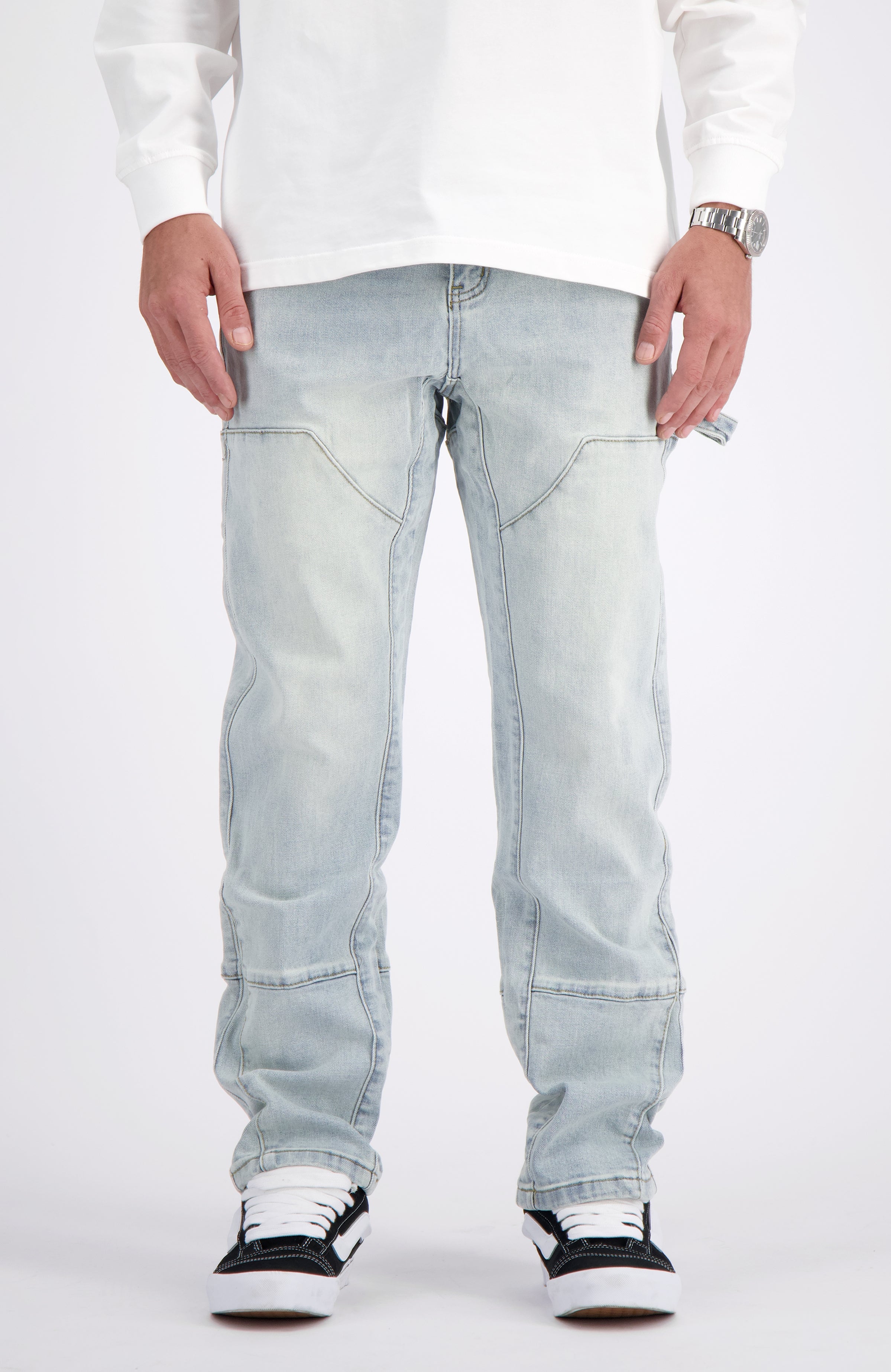 STRAIGHT CARPENTER DENIM | Blauw