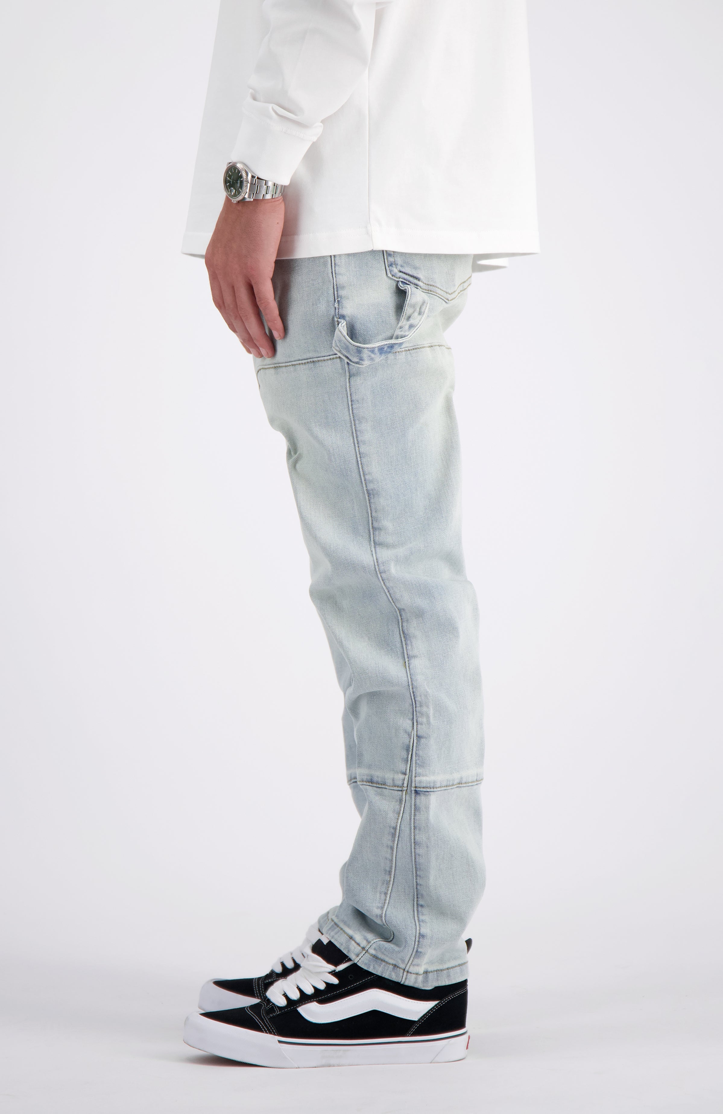 STRAIGHT CARPENTER DENIM | Blauw
